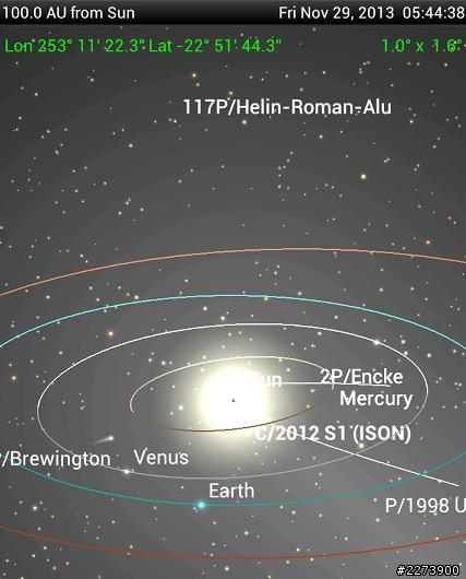 超滿月亮度彗星 C/2012 S1