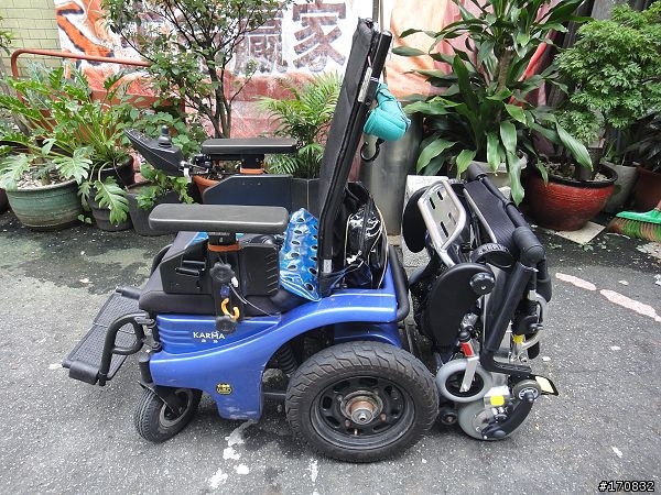 開箱~世界最輕最小的電動輪椅~康帝PL-001