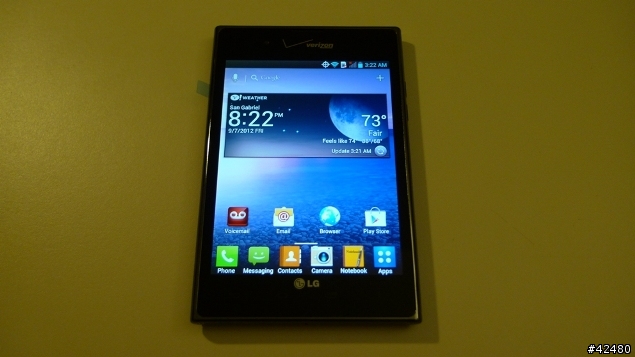 LG Intuition 5' 4G LTE+NFC 開箱分享