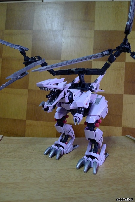 壽屋 ZOIDS HMM 034 狂暴戰龍 新手試做(很傷眼...)