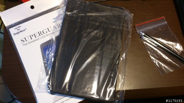 1000元不到超平價平板電腦Nexus 7簡易開箱~~(新增發票)