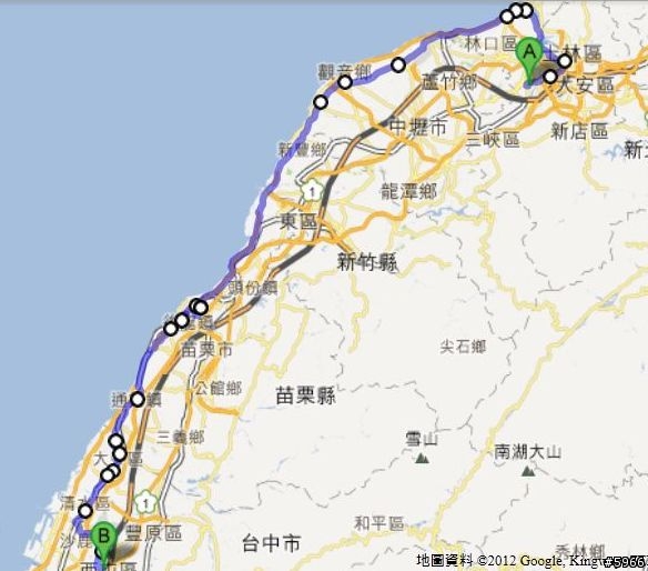 給兒子的十八歲成年禮 2012 0805-11 七天單車環島記錄