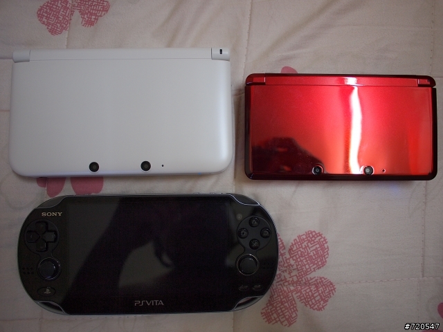 用3DS LL 玩 DS 遊戲的畫面 1:1展示