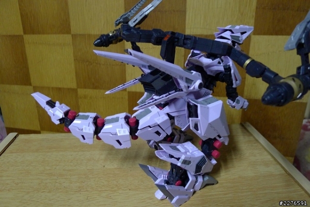 壽屋 ZOIDS HMM 034 狂暴戰龍 新手試做(很傷眼...)