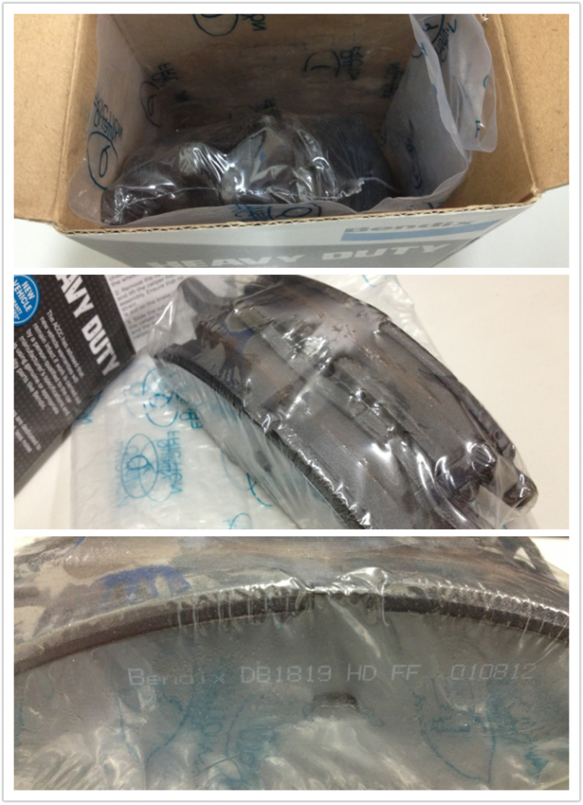 開箱:BENDIX HEAVY DUTY 煞車皮 來令片