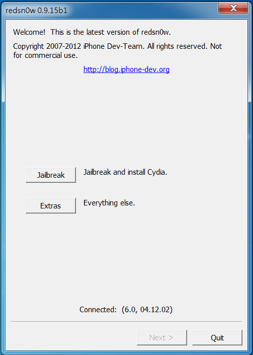 【小胖教學】iPhone4 IOS 6 半JB redsn0w