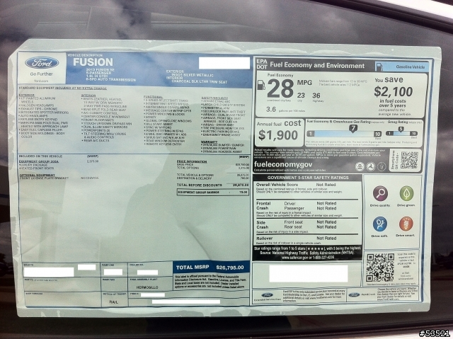 2013 FORD FUSION (MONDEO)