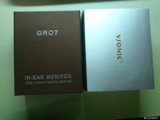 VSONIC GR07 開箱