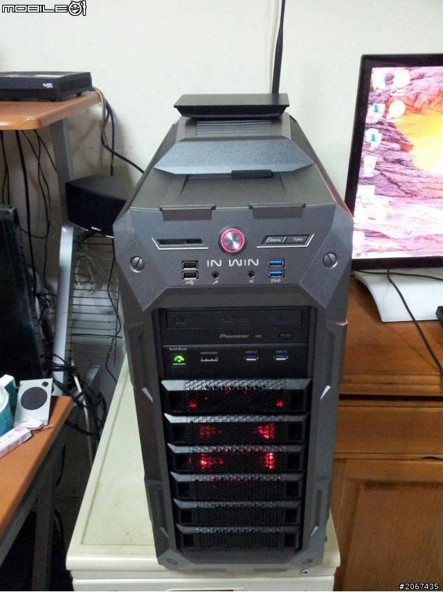 YAYA~~ 換了新的機殼~~~