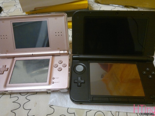 N3DS LL 黑紅色開箱