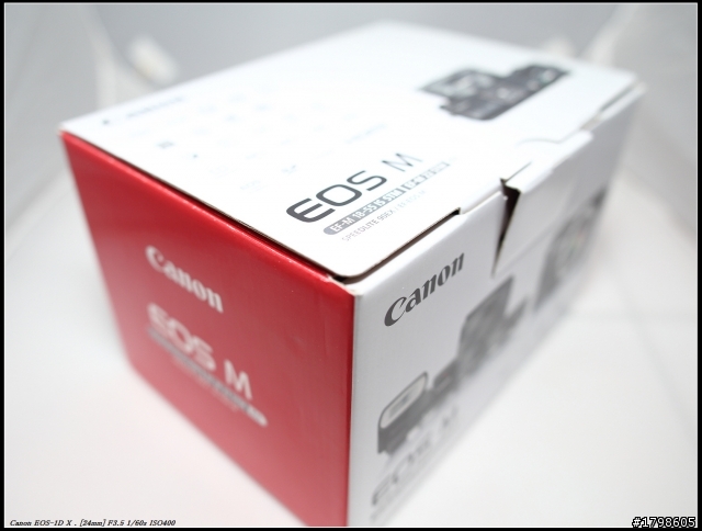 Canon EOS M 簡易開箱~(補圖)
