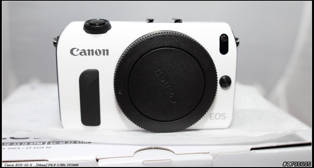 Canon EOS M 簡易開箱~(補圖)