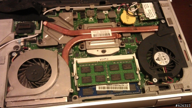 HP Envy 14-1011TX 之 更換散熱膏 ~ 簡化版!