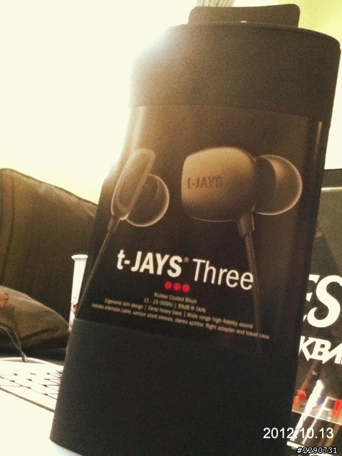 『開箱』新手開箱之 t-Jays three 寬音域耳機