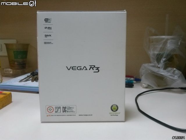 Pantech VEGA R3 A850L 台灣開箱