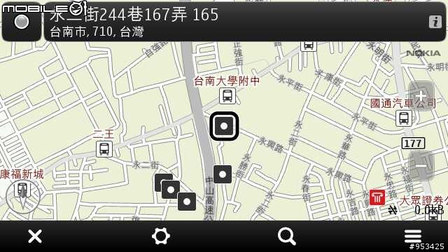 OVI 地圖 查詢的地址查不到的困擾和心得