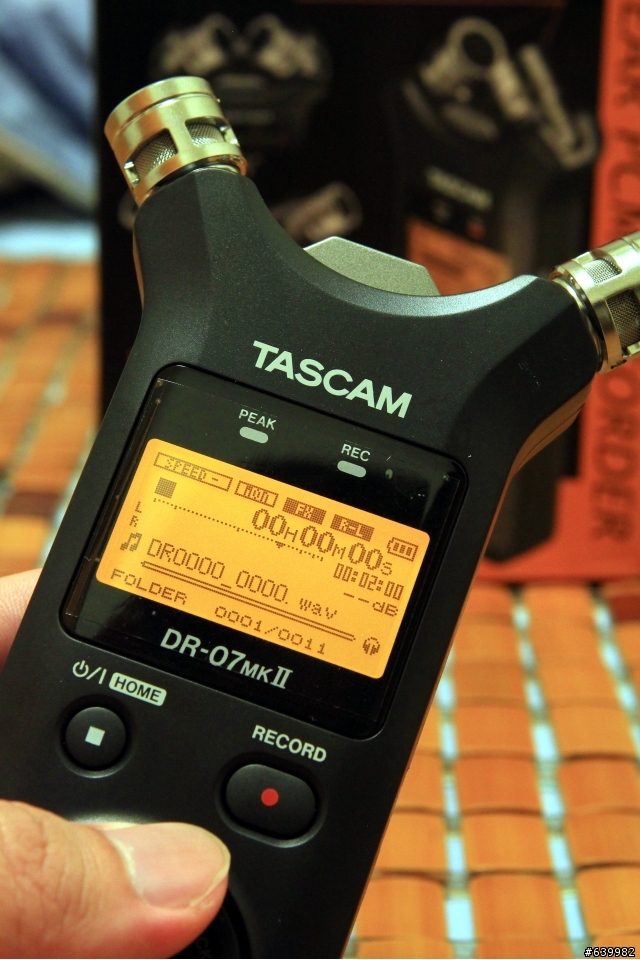 Tascam DR-07 MKII ~專業的錄音筆…or…高級的隨身訊源?