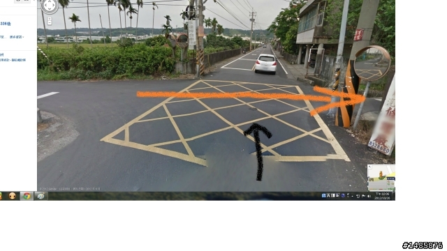 剛剛撞車了 想請問一下對錯(更新圖片..認錯事故地點)