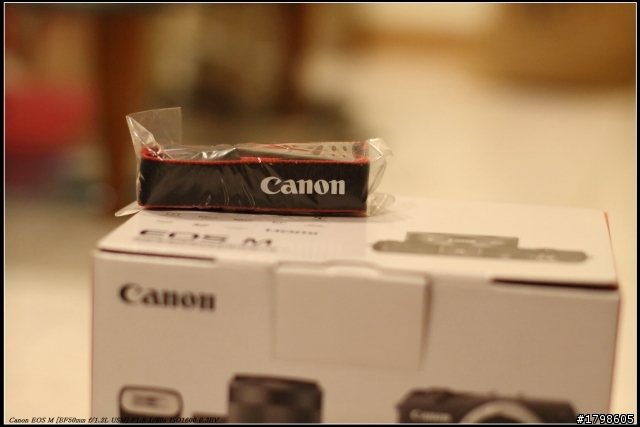 Canon EOS M 簡易開箱~(補圖)