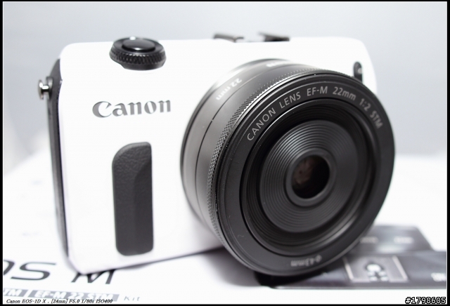 Canon EOS M 簡易開箱~(補圖)