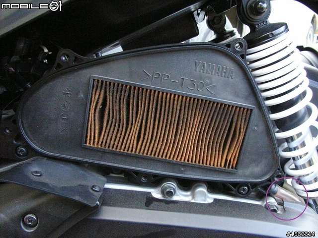 YAMAHA GTR aero 更換空濾 + 傳動小海綿 & 心得 (圖多)