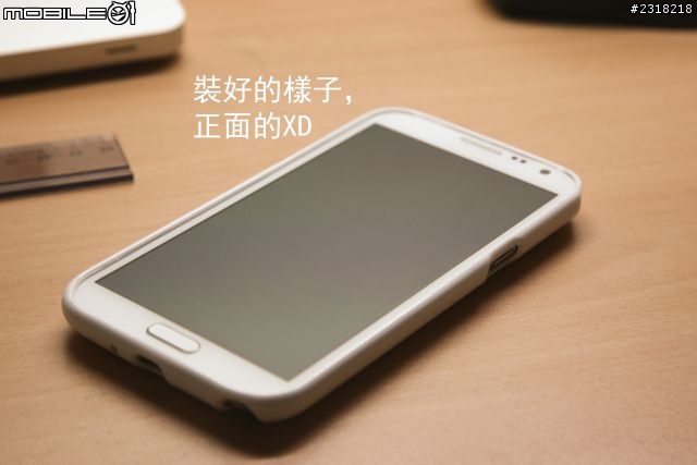 我也來分享Note2的果凍套~白色超貼超讃超便宜哦!