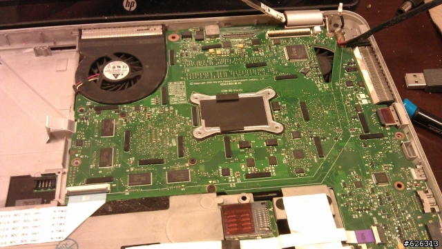 HP Envy 14-1011TX 之 更換散熱膏 ~ 簡化版!