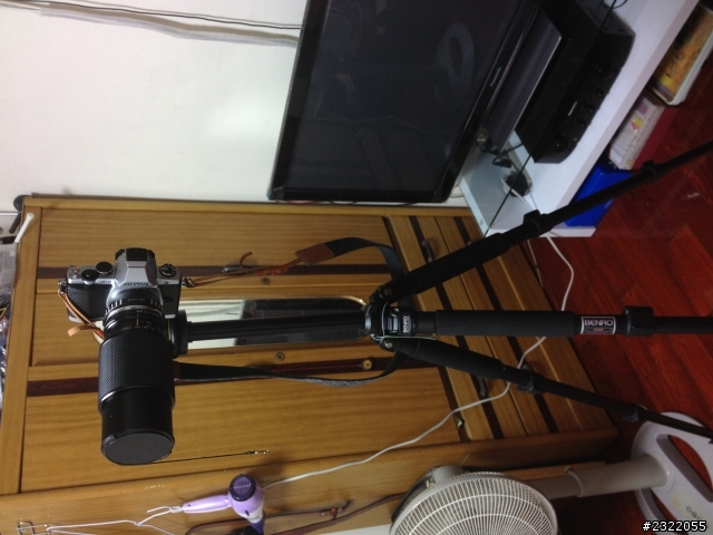 我的第一個腳架Benro A-550EX + KB-1套裝 (Code: A550FKB1) 開箱