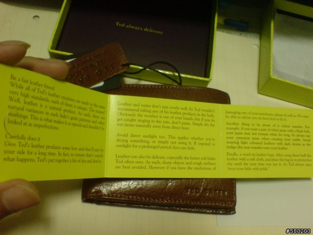 Ted Baker Leather Coin Wallet皮夾分享