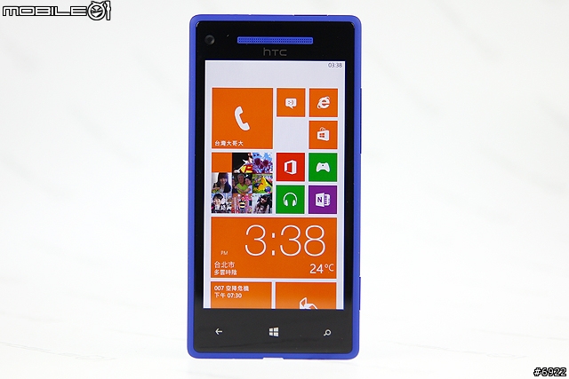 WP8初體驗 HTC 8X搭載高通S4雙核、廣角自拍