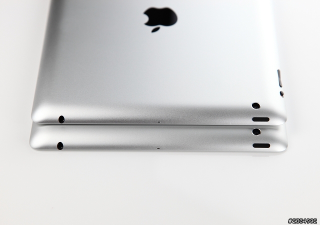 【開箱】iPad 4代與3代的外觀比較 + inature CYCLE多角度保護殼組