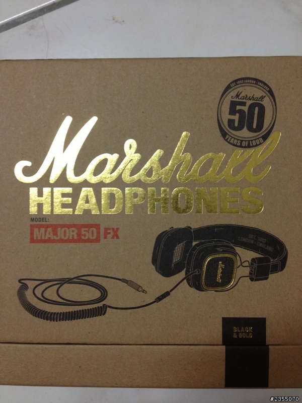 Marshall Major 50th紀念耳機開箱