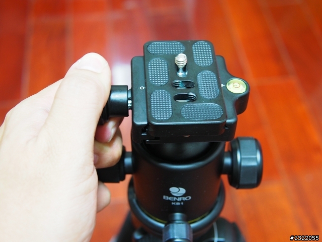 我的第一個腳架Benro A-550EX + KB-1套裝 (Code: A550FKB1) 開箱