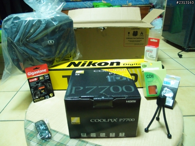 【心得】新機入手P7700簡易開箱~