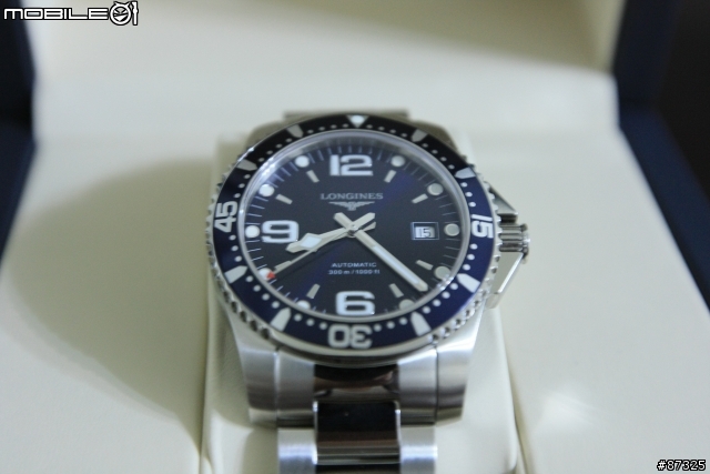 【開箱】LONGINES 深海征服者 藍浪鬼(圖多)