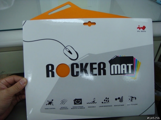 IN WIN Aluminum Mouse Pad -迎廣限量鋁製滑鼠墊開箱