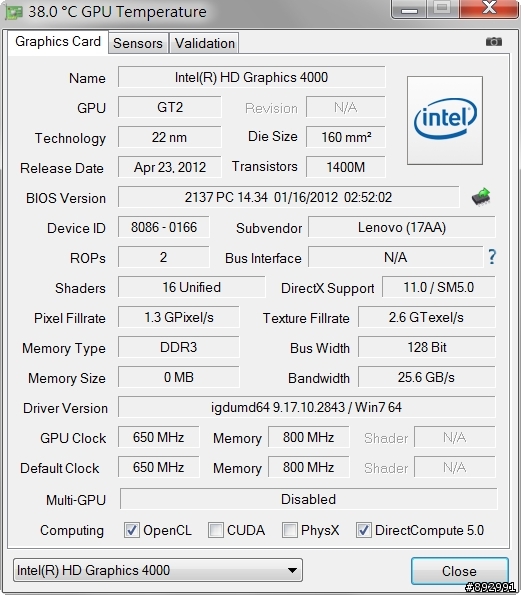 9月中旬購入ThinkPad-W530 & 不專業效能測試純分享