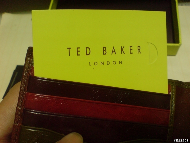 Ted Baker Leather Coin Wallet皮夾分享