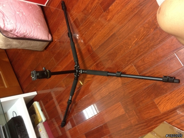 我的第一個腳架Benro A-550EX + KB-1套裝 (Code: A550FKB1) 開箱