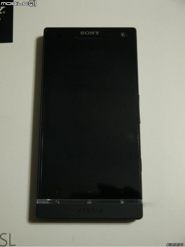 Sony Xperia SL LT26ii 簡易開箱~