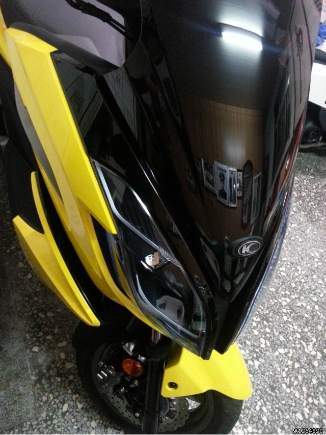 K-XCT 300i 黃色 新增獵豹M2鋼鐵版+便利U