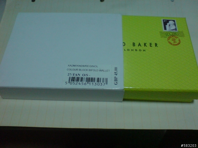 Ted Baker Leather Coin Wallet皮夾分享