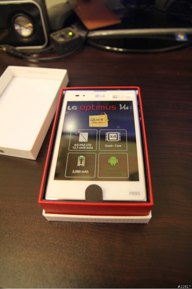 LG Optimus Vu大軍侵襲Mobile01 之小兵體驗記-好大、好寬、好好用