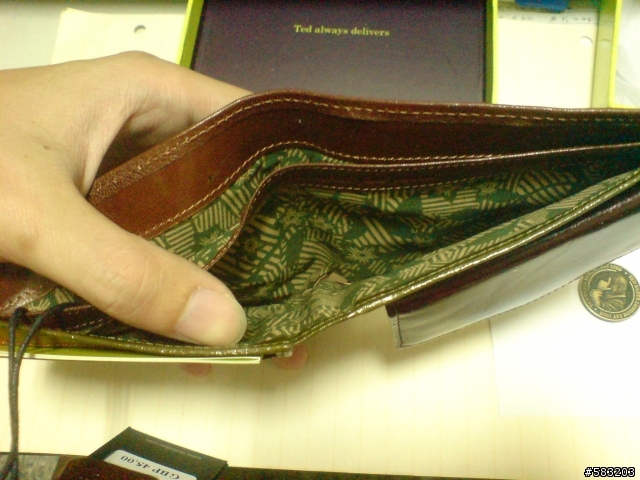 Ted Baker Leather Coin Wallet皮夾分享