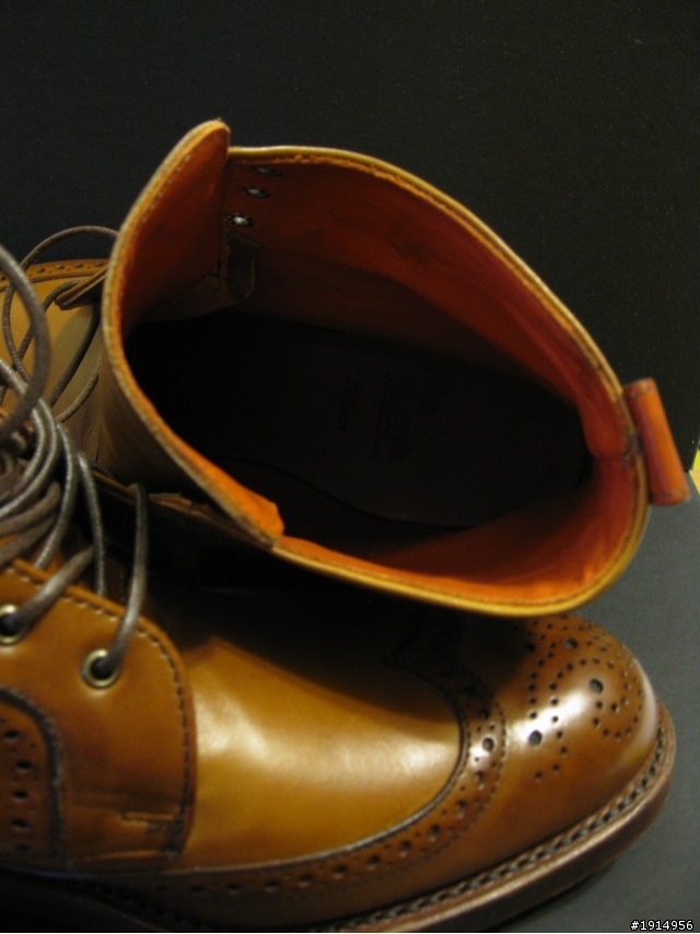 Allen Edmonds Dalton Walnut + White's boots