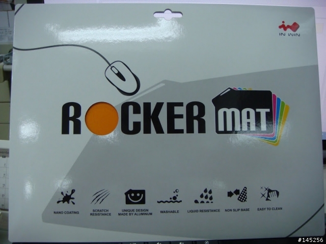 IN WIN Aluminum Mouse Pad -迎廣限量鋁製滑鼠墊開箱