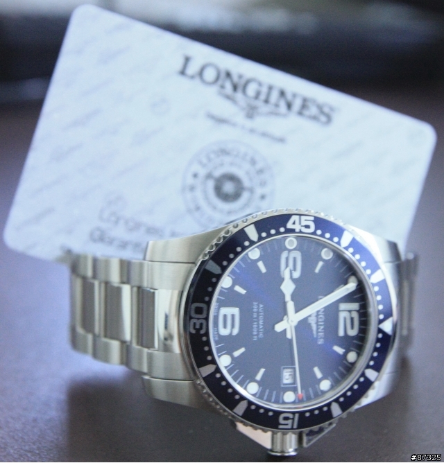 【開箱】LONGINES 深海征服者 藍浪鬼(圖多)