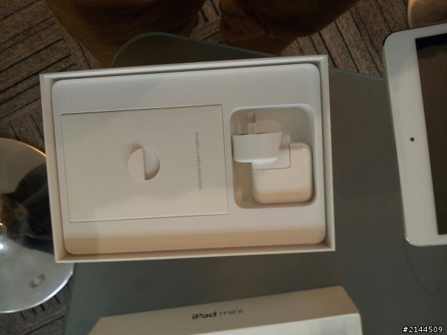 ipad mini白色16G wifi 簡易開箱(字多圖少慎入==)!