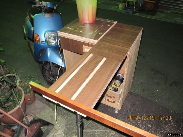 個人簡易工程-第23~2篇-多功能 收納型 組合式 鋸台 (改版篇-鋸台改推台篇 ) -製作紀錄
