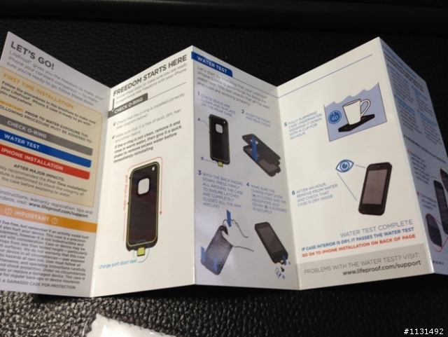 ((開箱))IPHONE5 防水防震防塵防雪 LifeProof™ Case